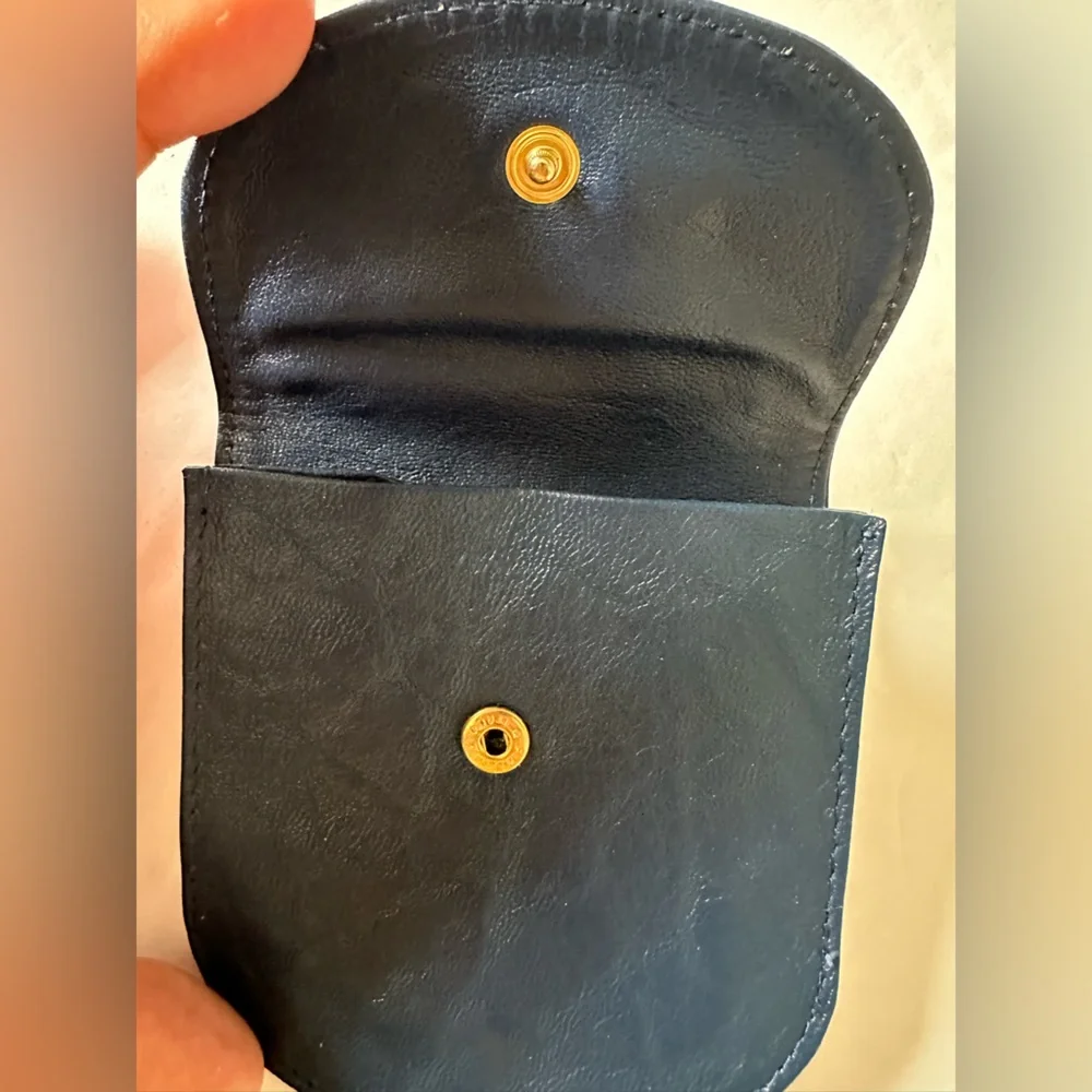 Leather‎ Coin Pouch - Made in Italy